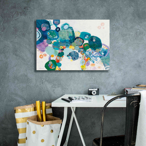 Image of 'Bridging our Differences' by Kathy Ferguson, Canvas Wall Art,26 x 18