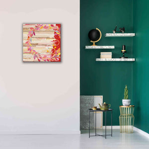'Resting on Ones Laurels' by Kathy Ferguson, Canvas Wall Art,26 x 26