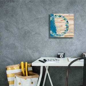 'The Calm and The Storm' by Kathy Ferguson, Canvas Wall Art,12 x 12