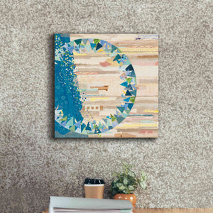 'The Calm and The Storm' by Kathy Ferguson, Canvas Wall Art,18 x 18