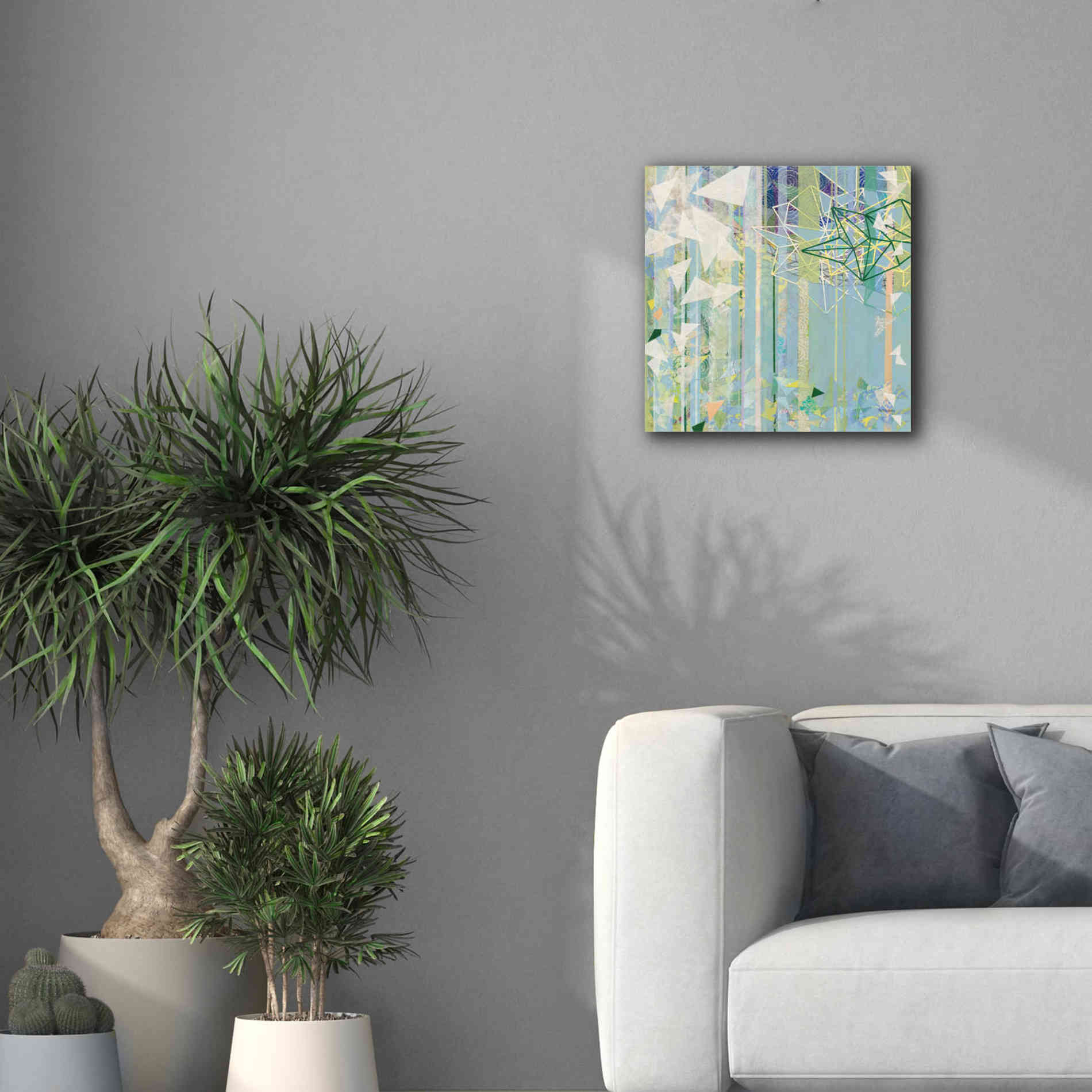 'Hanging Around I' by Kathy Ferguson, Canvas Wall Art,18 x 18