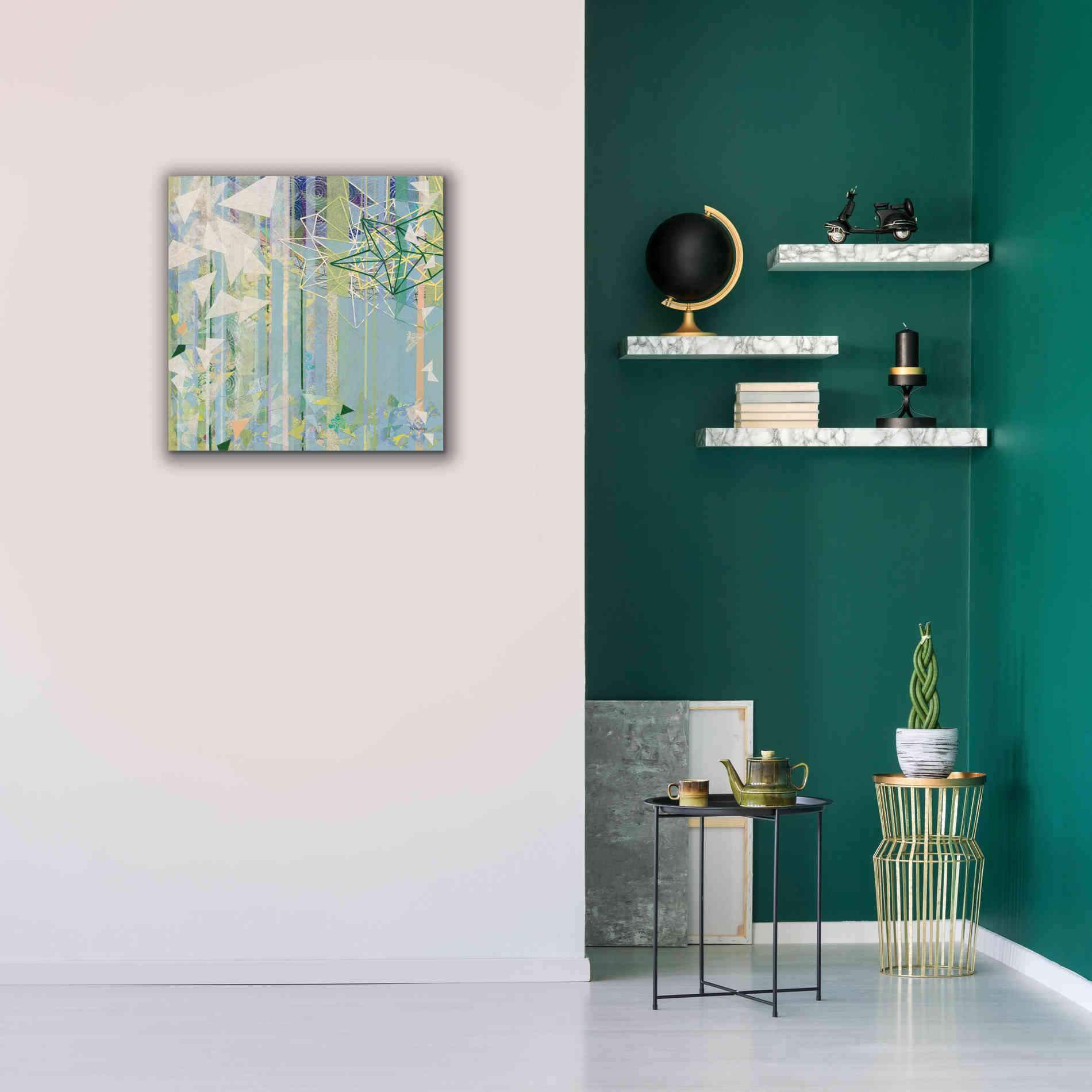'Hanging Around I' by Kathy Ferguson, Canvas Wall Art,26 x 26