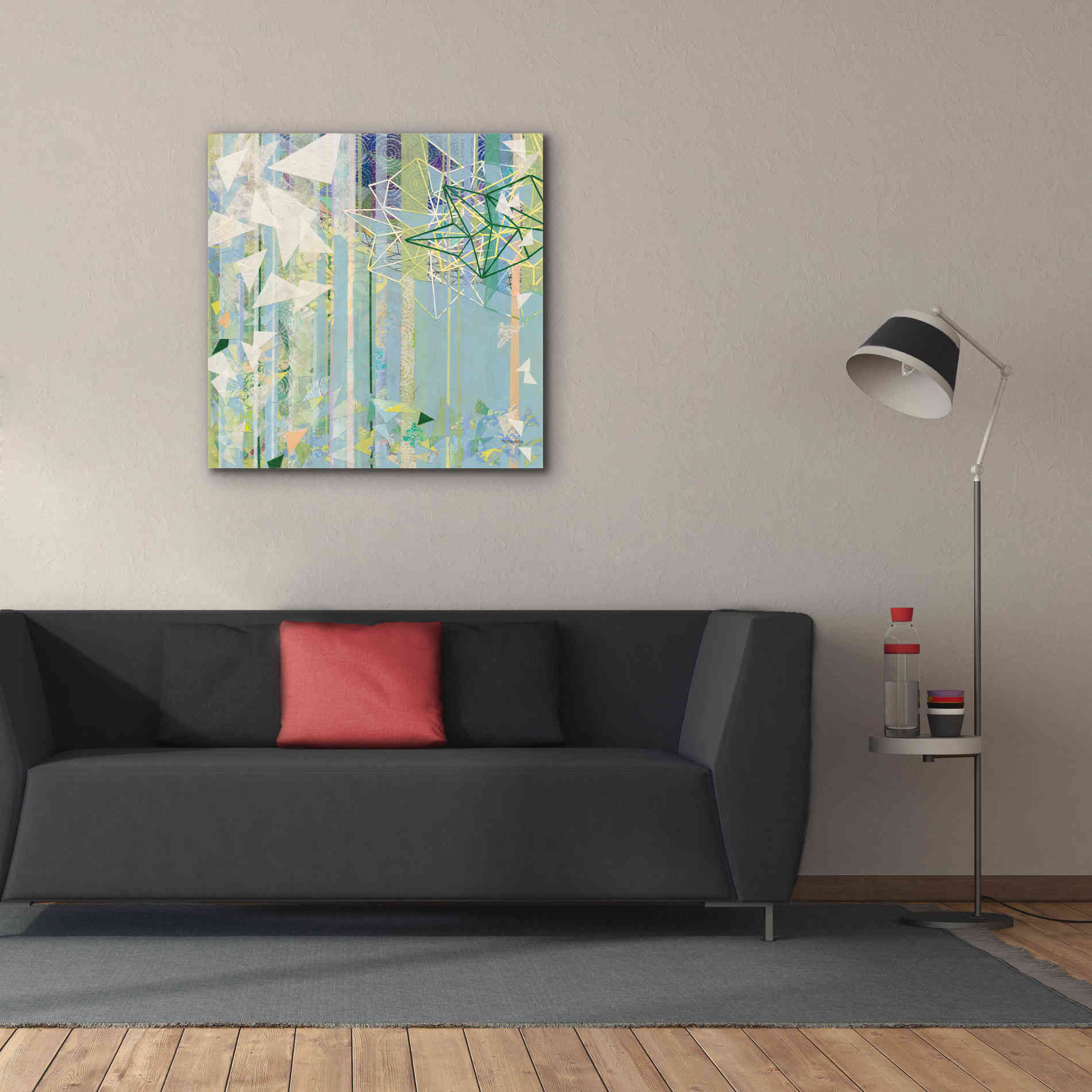 'Hanging Around I' by Kathy Ferguson, Canvas Wall Art,37 x 37