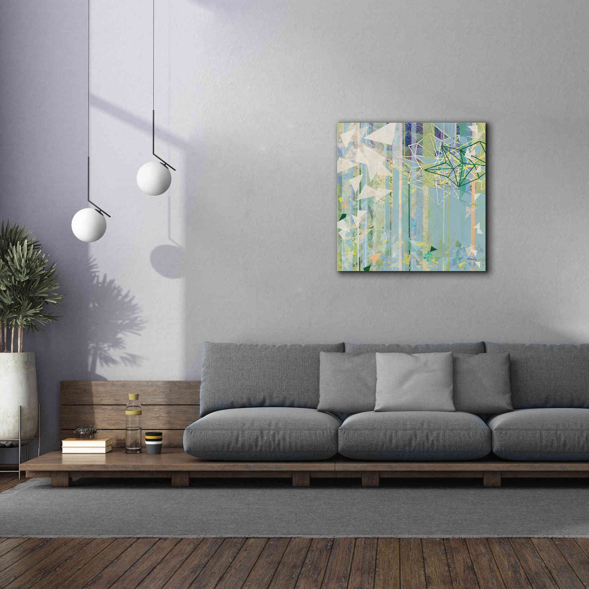 'Hanging Around I' by Kathy Ferguson, Canvas Wall Art,37 x 37