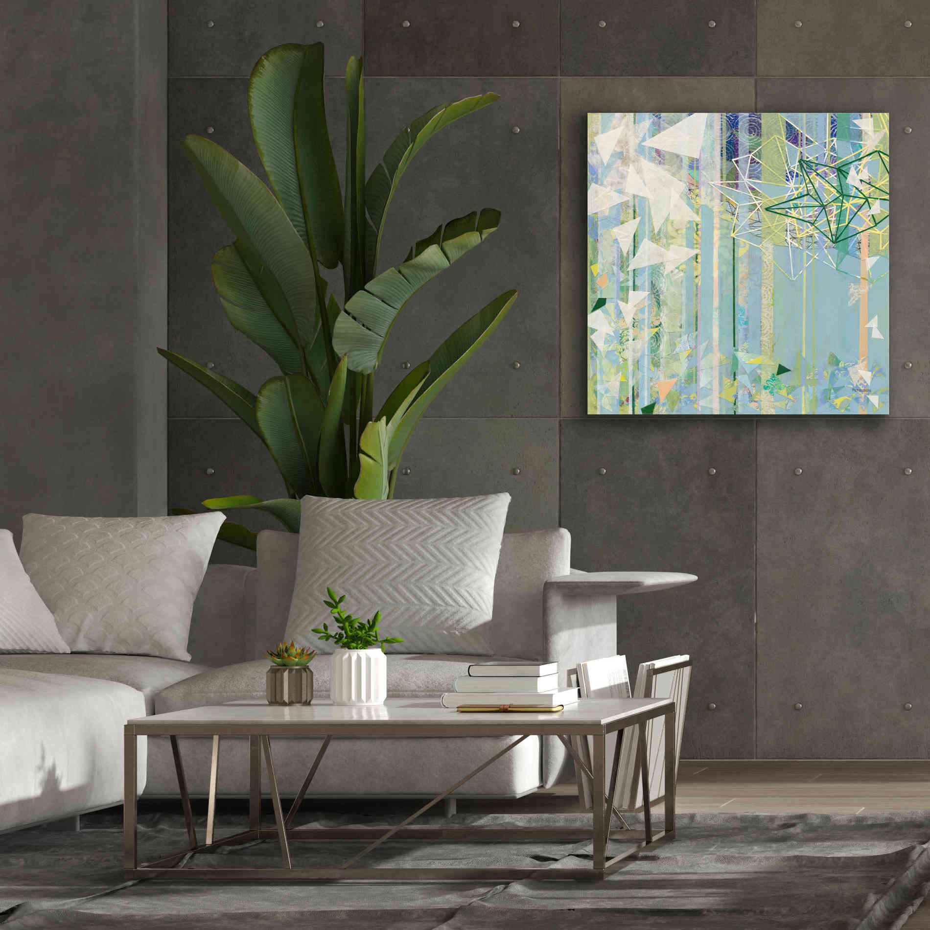 'Hanging Around I' by Kathy Ferguson, Canvas Wall Art,37 x 37