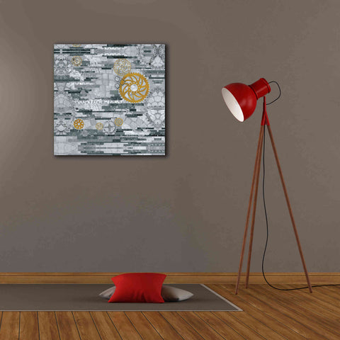 Image of 'EU Timetable I BW' by Kathy Ferguson, Canvas Wall Art,26 x 26