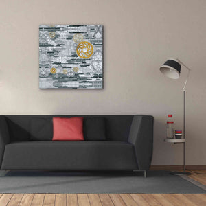 'EU Timetable I BW' by Kathy Ferguson, Canvas Wall Art,37 x 37