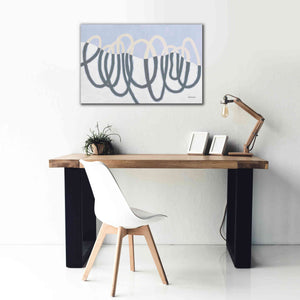 'Loops III' by Kathy Ferguson, Canvas Wall Art,40 x 26