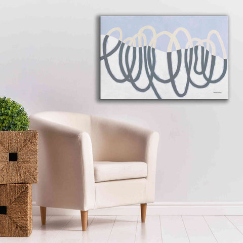 Image of 'Loops III' by Kathy Ferguson, Canvas Wall Art,40 x 26