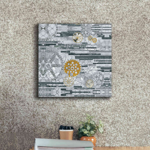 'EU Timetable II BW' by Kathy Ferguson, Canvas Wall Art,18 x 18