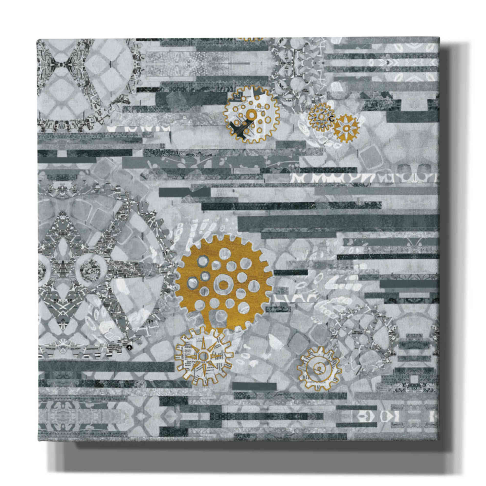 'EU Timetable II BW' by Kathy Ferguson, Canvas Wall Art