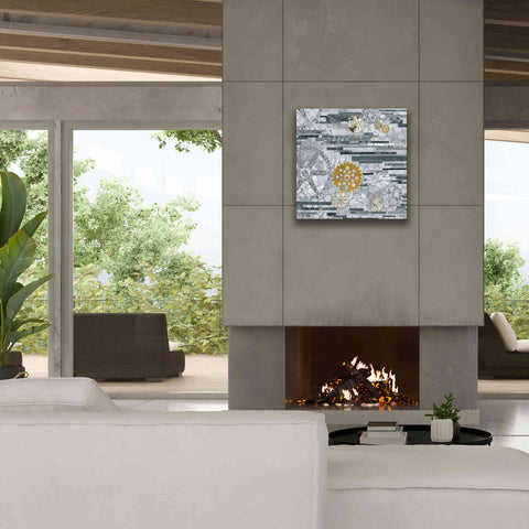 Image of 'Abstract Layers IV' by Kathy Ferguson, Canvas Wall Art,26 x 26