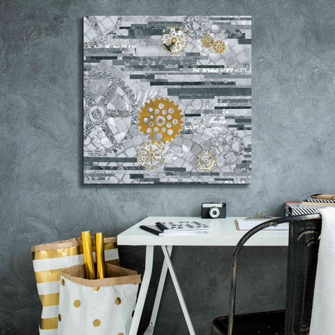 Image of 'Abstract Layers IV' by Kathy Ferguson, Canvas Wall Art,26 x 26