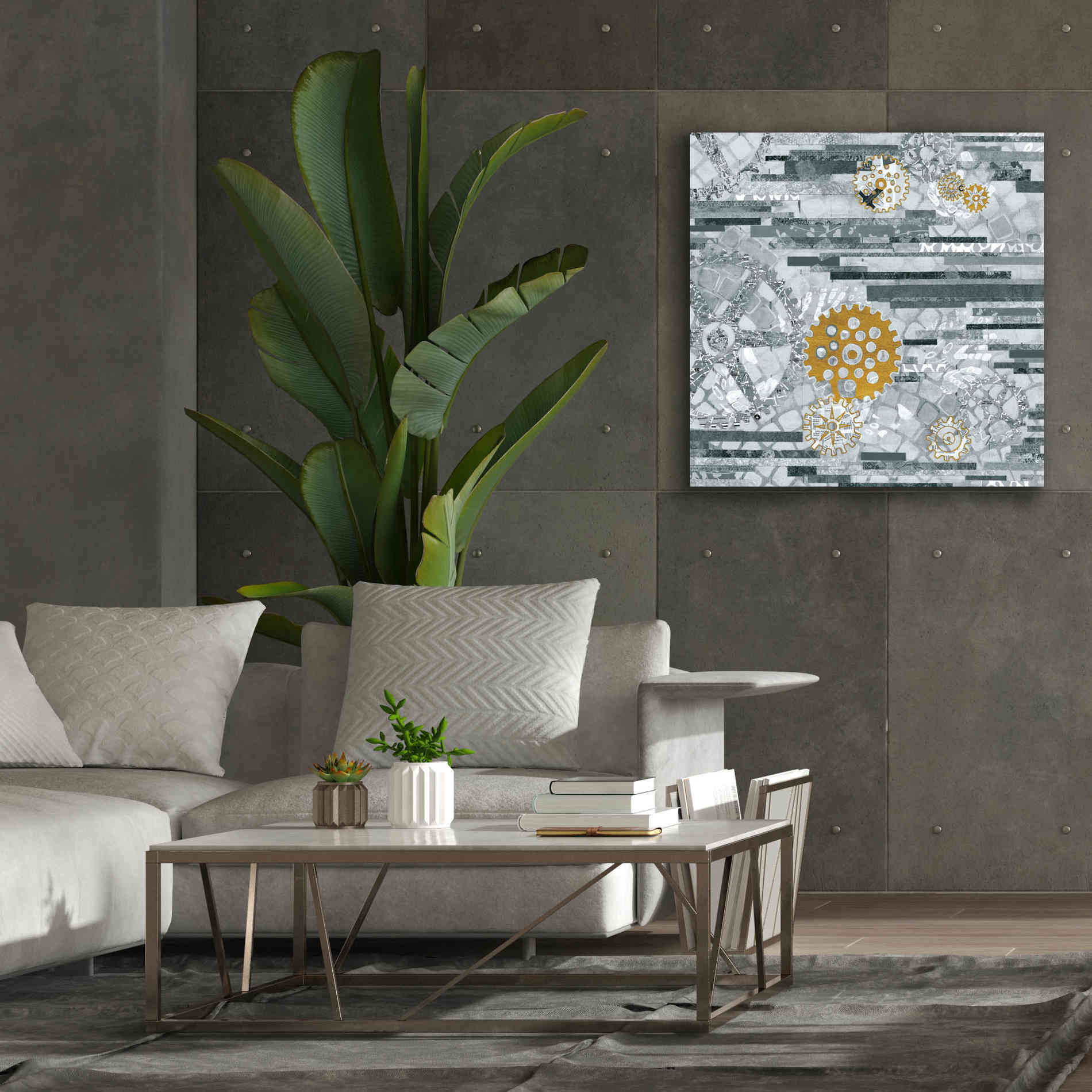 'Abstract Layers IV' by Kathy Ferguson, Canvas Wall Art,37 x 37