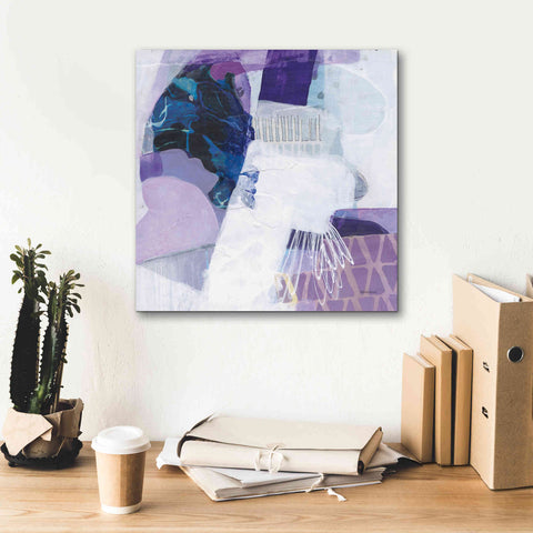 Image of 'Abstract Layers III' by Kathy Ferguson, Canvas Wall Art,18 x 18
