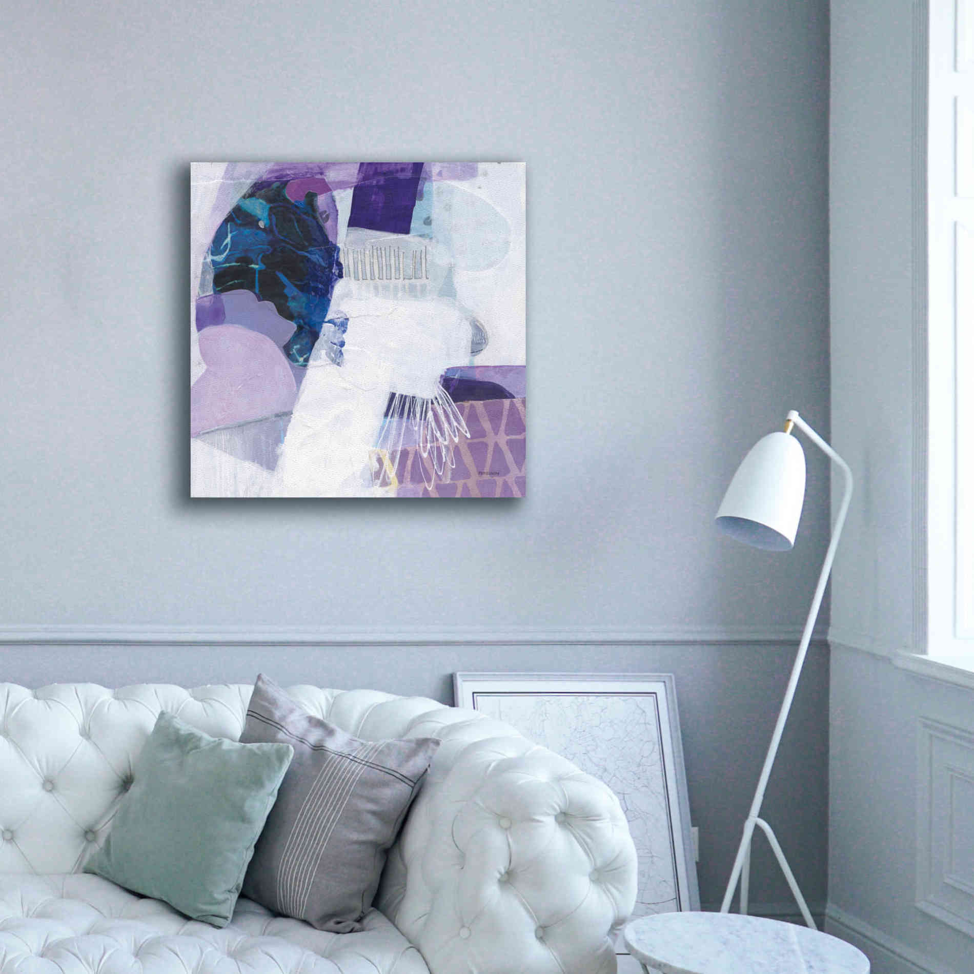 'Abstract Layers III' by Kathy Ferguson, Canvas Wall Art,37 x 37