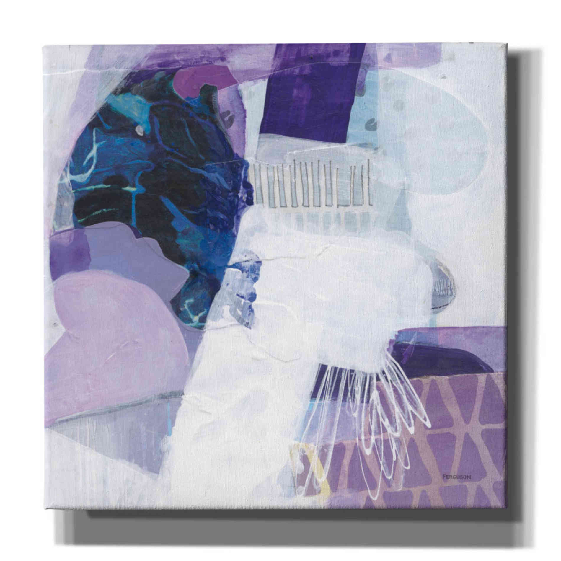 'Abstract Layers III' by Kathy Ferguson, Canvas Wall Art