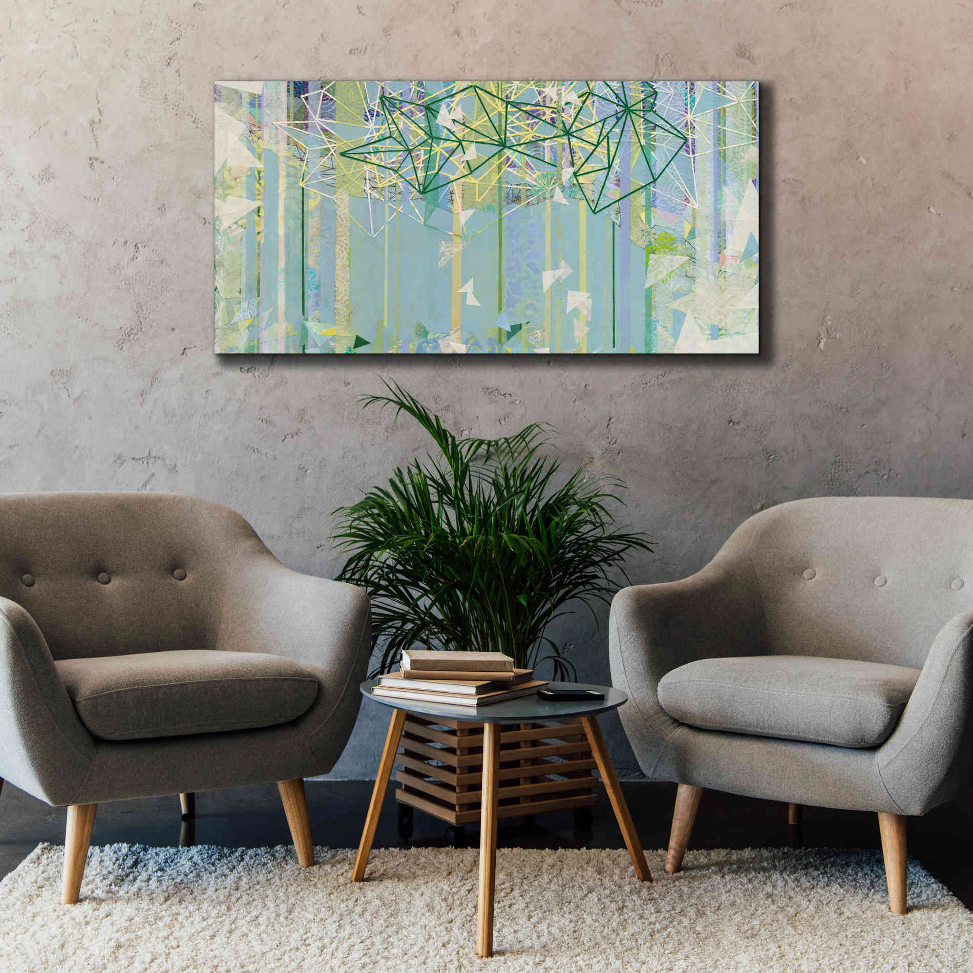'Hanging Around III' by Kathy Ferguson, Canvas Wall Art,60 x 30