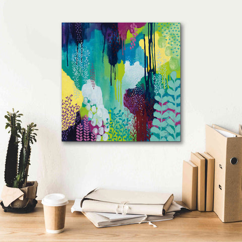 Image of 'Jewel Forest I' by Kathy Ferguson, Canvas Wall Art,18 x 18