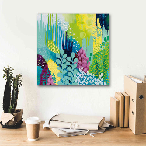 Image of 'Jewel Forest II' by Kathy Ferguson, Canvas Wall Art,18 x 18