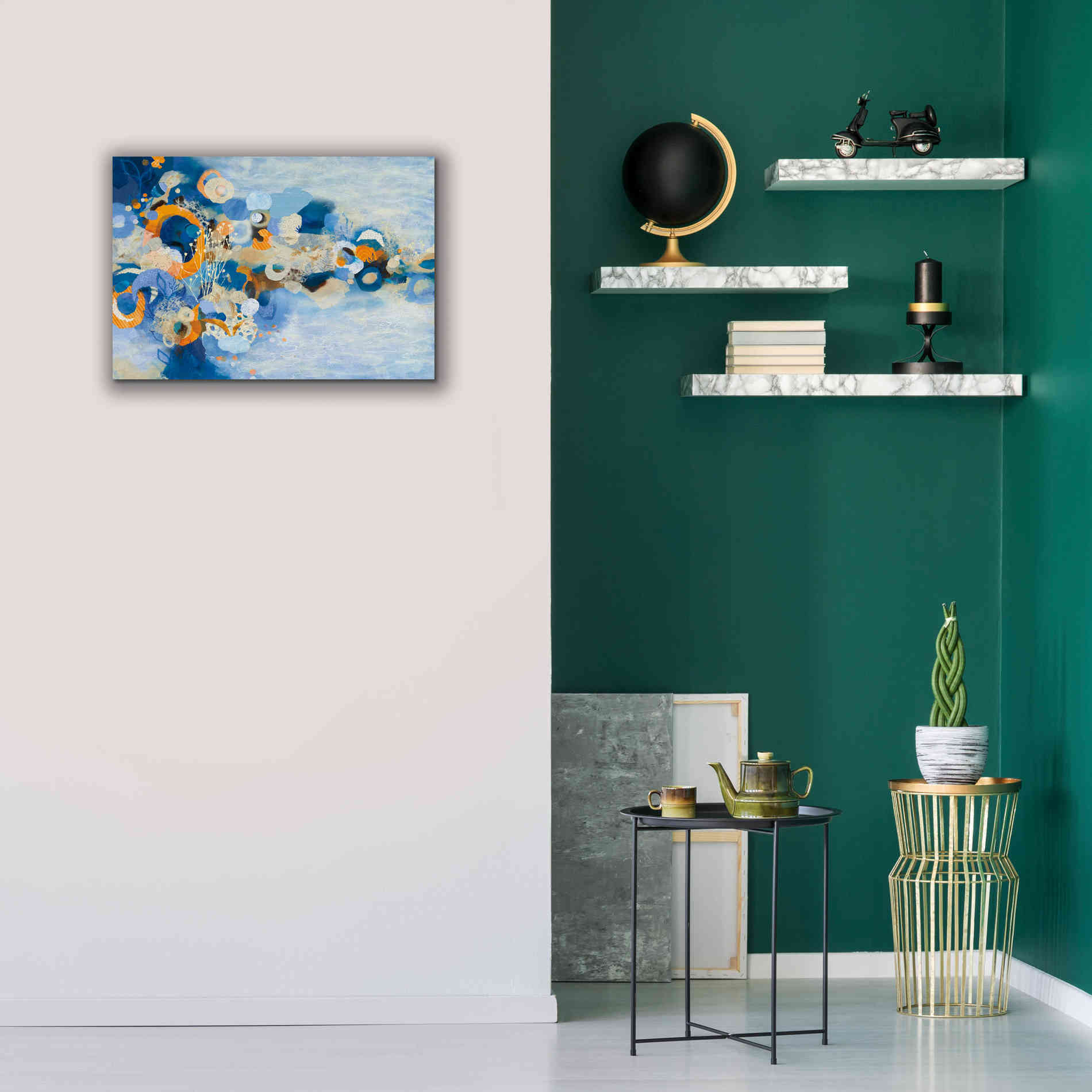 'Nantucket Summer' by Kathy Ferguson, Canvas Wall Art,26 x 18