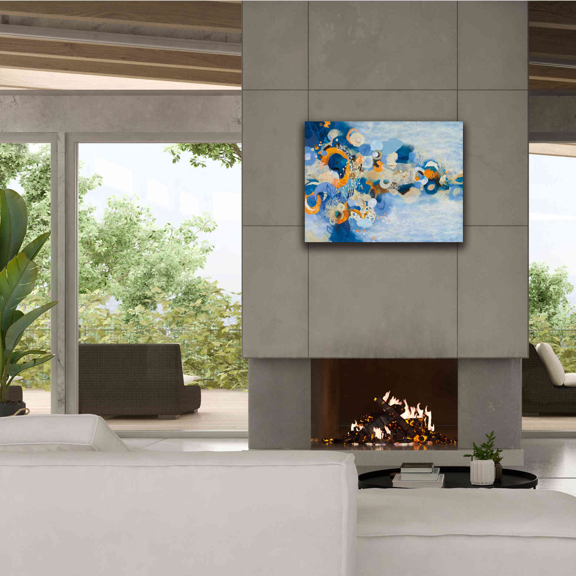 'Nantucket Summer' by Kathy Ferguson, Canvas Wall Art,34 x 26