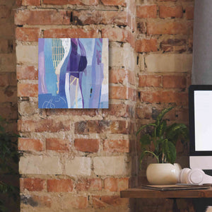'Abstract Layers I' by Kathy Ferguson, Canvas Wall Art,12 x 12