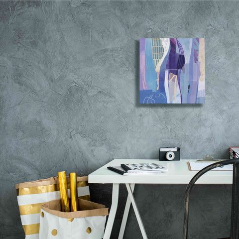 Image of 'Abstract Layers I' by Kathy Ferguson, Canvas Wall Art,12 x 12