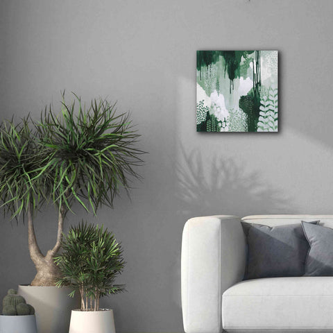 Image of 'Light Green Forest I' by Kathy Ferguson, Canvas Wall Art,18 x 18