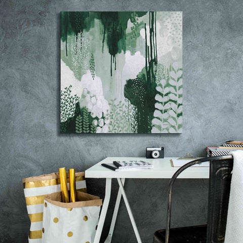 Image of 'Light Green Forest I' by Kathy Ferguson, Canvas Wall Art,26 x 26