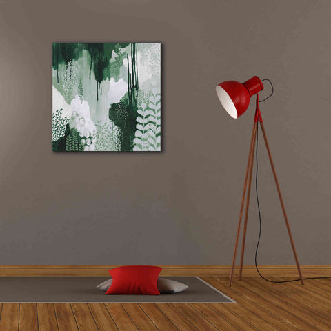 Image of 'Light Green Forest I' by Kathy Ferguson, Canvas Wall Art,26 x 26