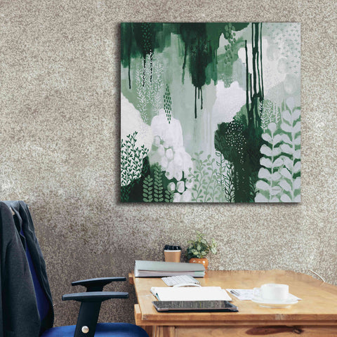 Image of 'Light Green Forest I' by Kathy Ferguson, Canvas Wall Art,37 x 37