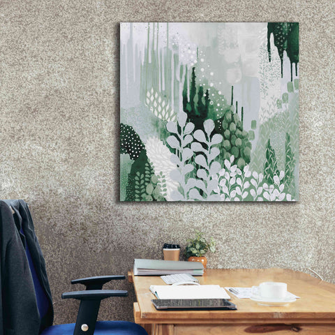 Image of 'Light Green Forest II' by Kathy Ferguson, Canvas Wall Art,37 x 37
