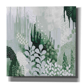 'Light Green Forest II' by Kathy Ferguson, Canvas Wall Art