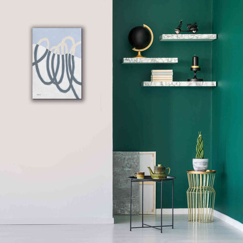 Image of 'Loops I' by Kathy Ferguson, Canvas Wall Art,18 x 26