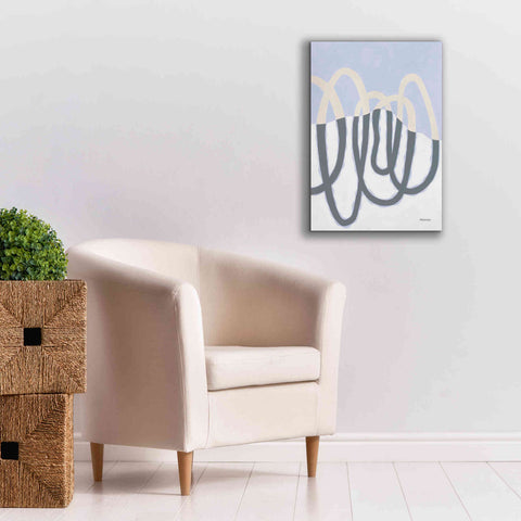 Image of 'Loops II' by Kathy Ferguson, Canvas Wall Art,18 x 26