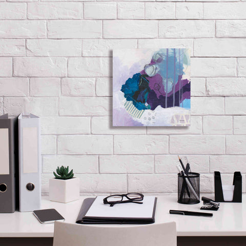 Image of 'Amethyst' by Kathy Ferguson, Canvas Wall Art,12 x 12
