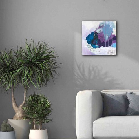 Image of 'Amethyst' by Kathy Ferguson, Canvas Wall Art,18 x 18