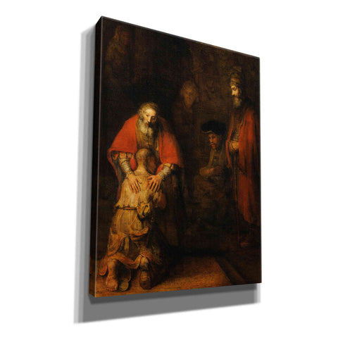 Image of 'The Return of the Prodigal Son' by Rembrandt, Canvas Wall Art