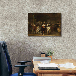 'The Night Watch' by Rembrandt, Canvas Wall Art,24 x 20
