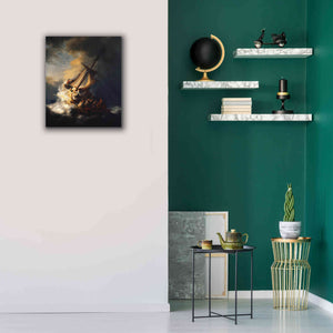 'The Storm on the Sea of Galilee' by Rembrandt, Canvas Wall Art,20 x 24