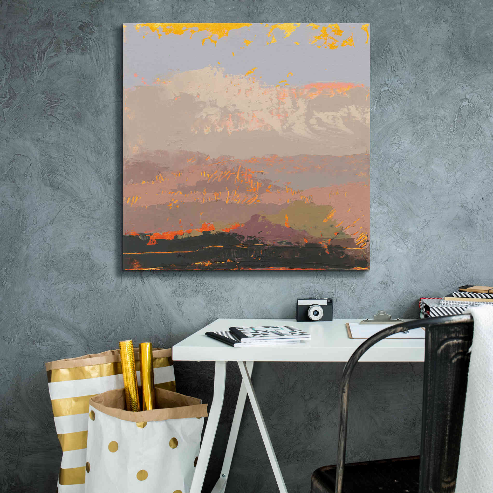'Soft Day I' by Grainne Dowling, Canvas Wall Art,26 x 26