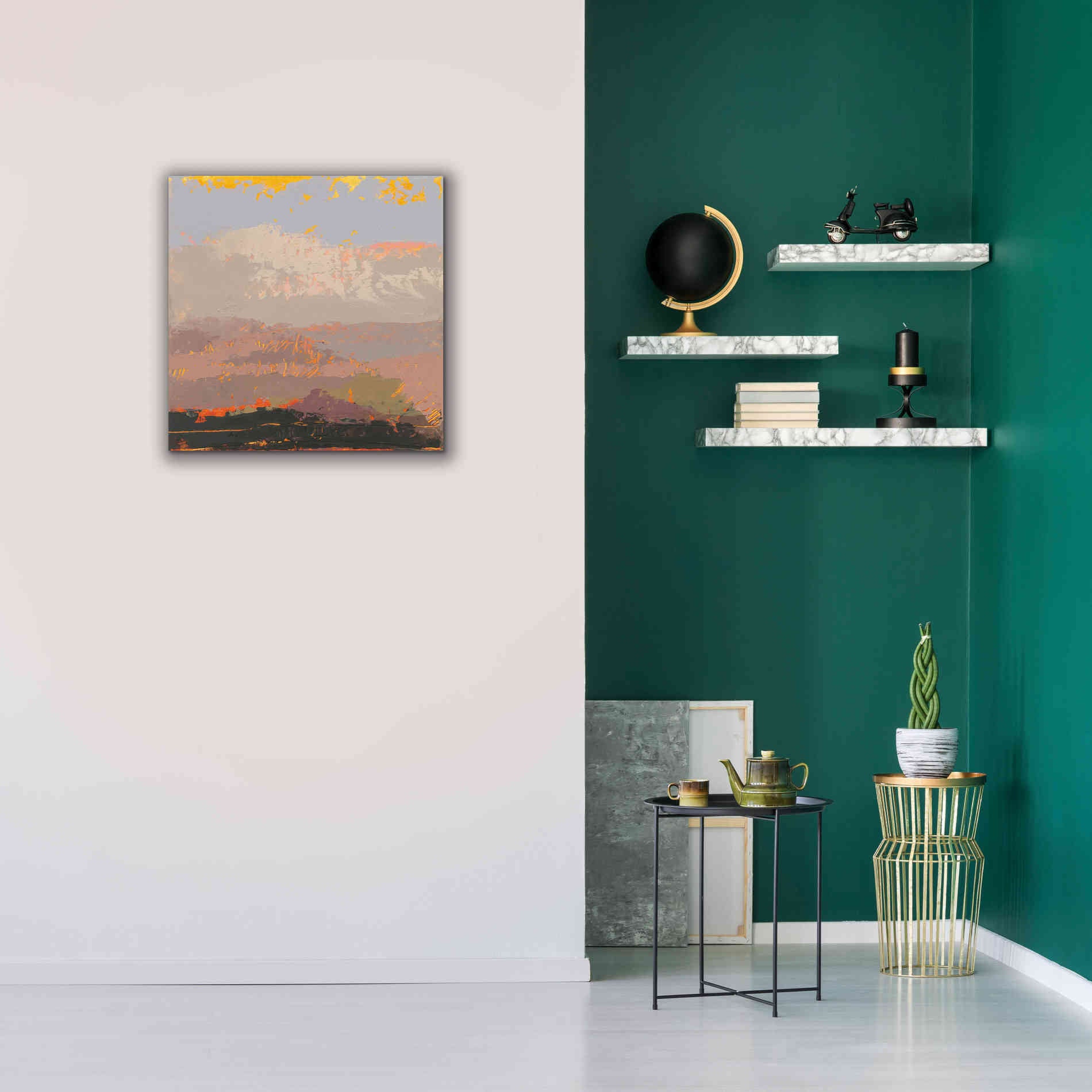 'Soft Day I' by Grainne Dowling, Canvas Wall Art,26 x 26