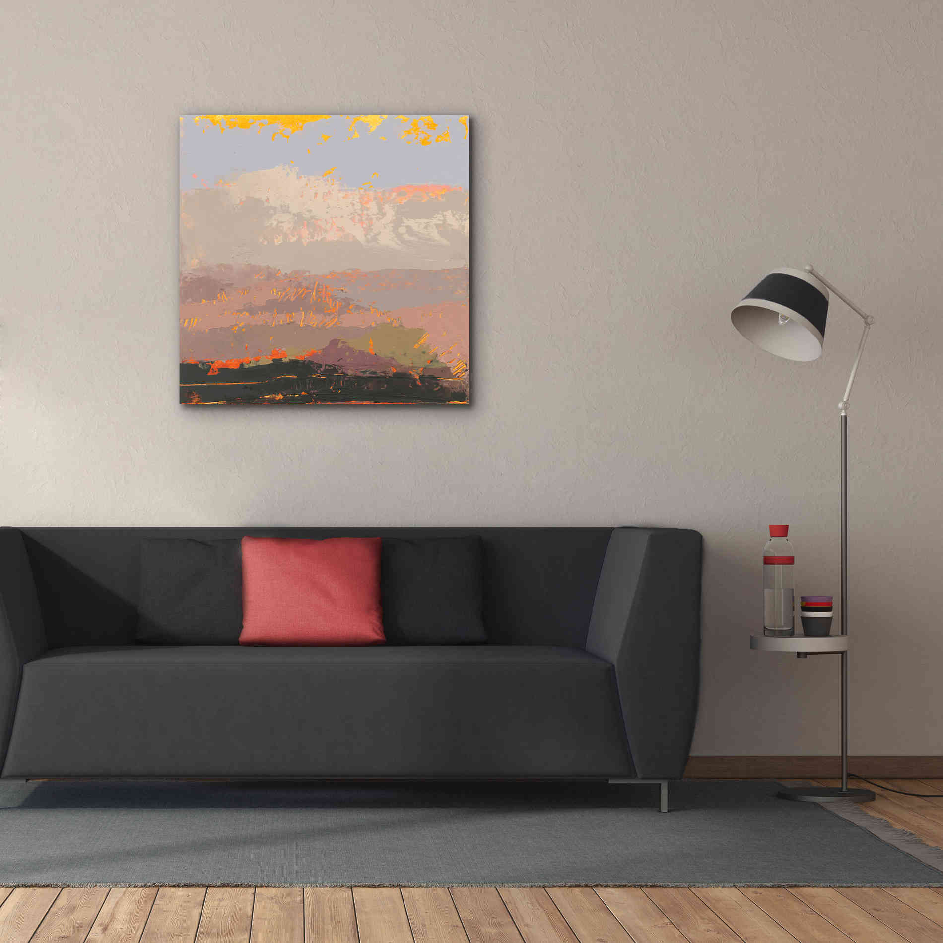 'Soft Day I' by Grainne Dowling, Canvas Wall Art,37 x 37