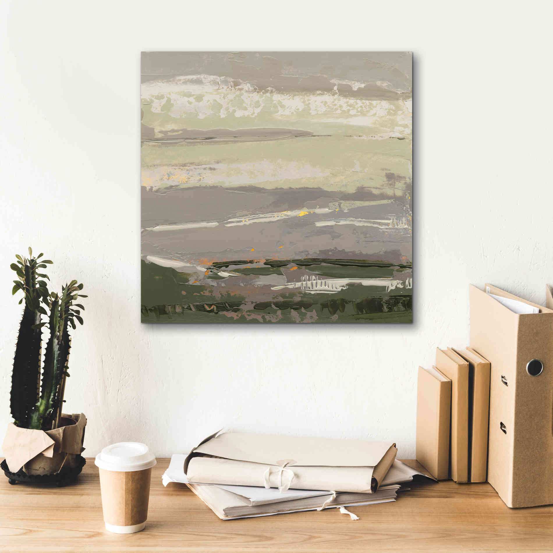 'Soft Day II' by Grainne Dowling, Canvas Wall Art,18 x 18