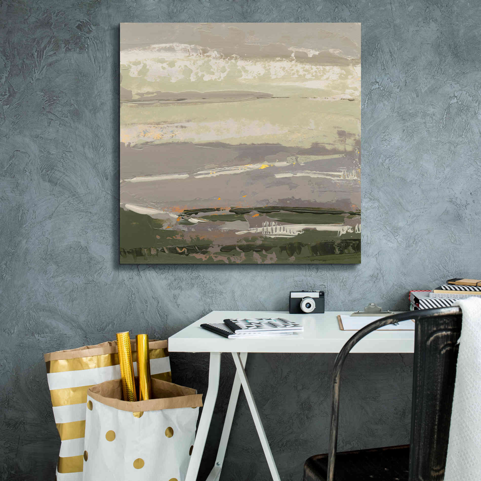 'Soft Day II' by Grainne Dowling, Canvas Wall Art,26 x 26