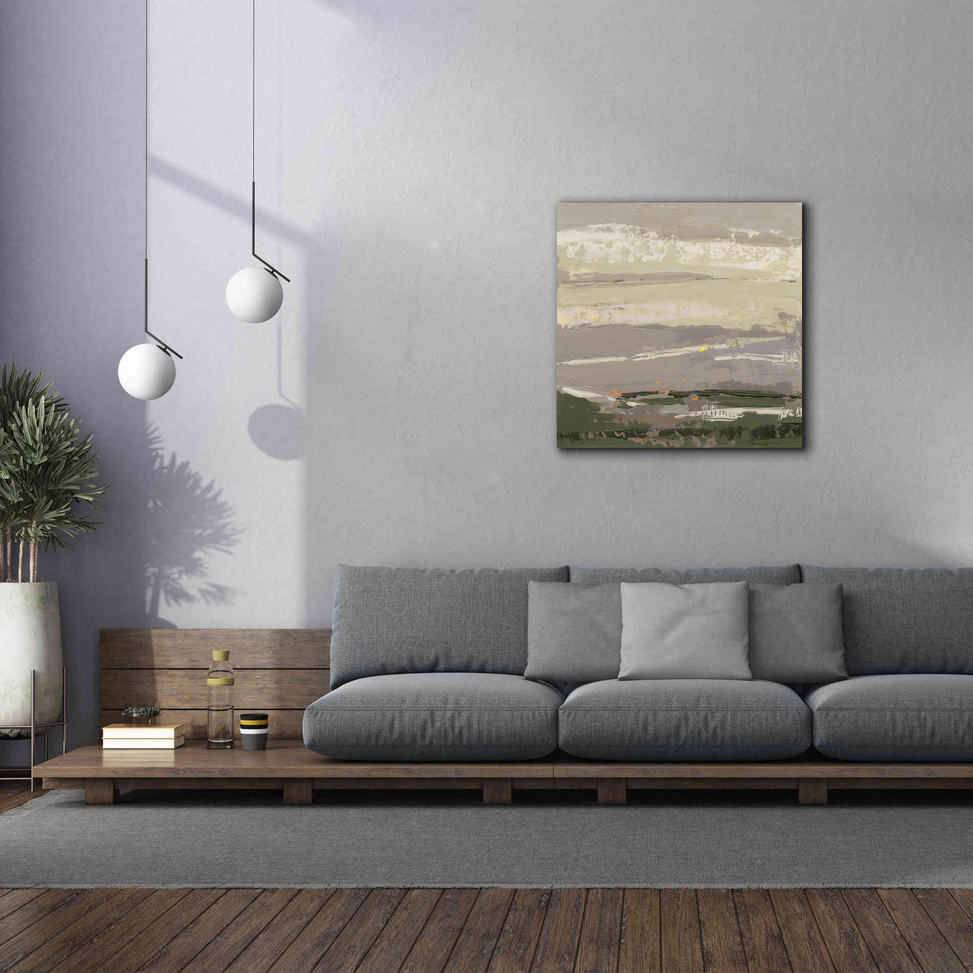 'Soft Day II' by Grainne Dowling, Canvas Wall Art,37 x 37