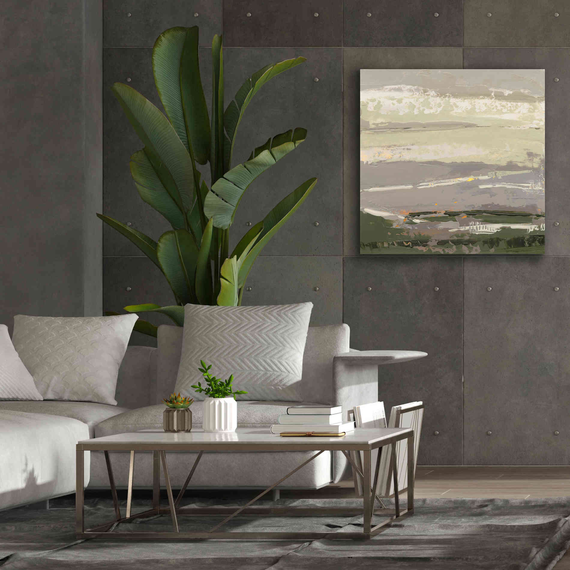 'Soft Day II' by Grainne Dowling, Canvas Wall Art,37 x 37
