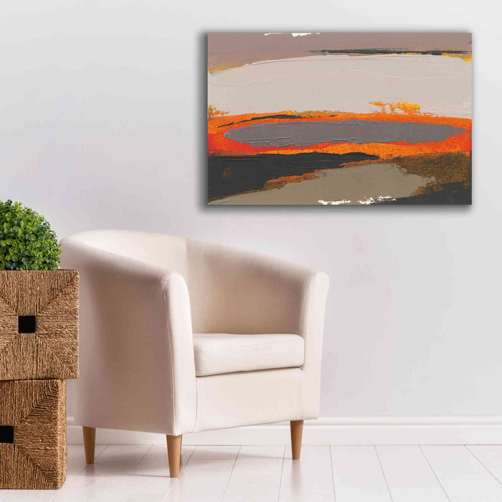 'Ceide Study I' by Grainne Dowling, Canvas Wall Art,40 x 26