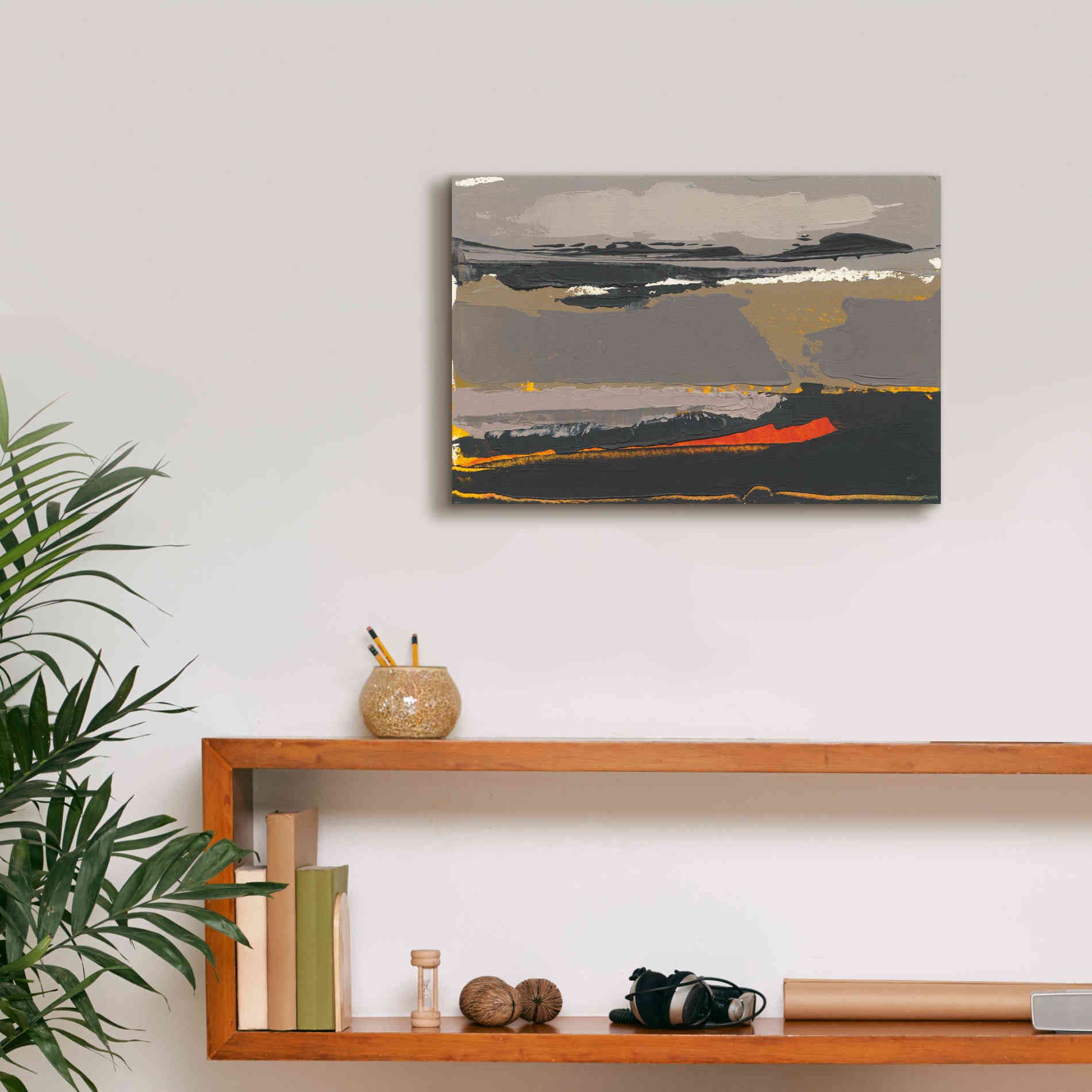 'Ceide Study II' by Grainne Dowling, Canvas Wall Art,18 x 12
